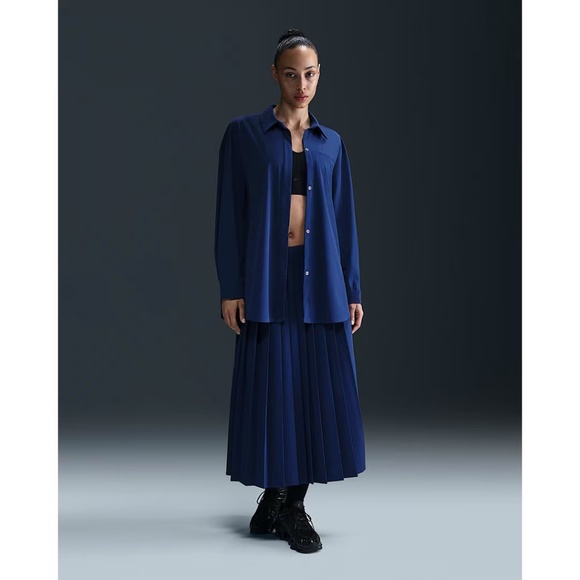 Nike‎ 24.7 PerfectStretch Dri-FIT Oversized Long-Sleeve Shirt NWT - Picture 15 of 16